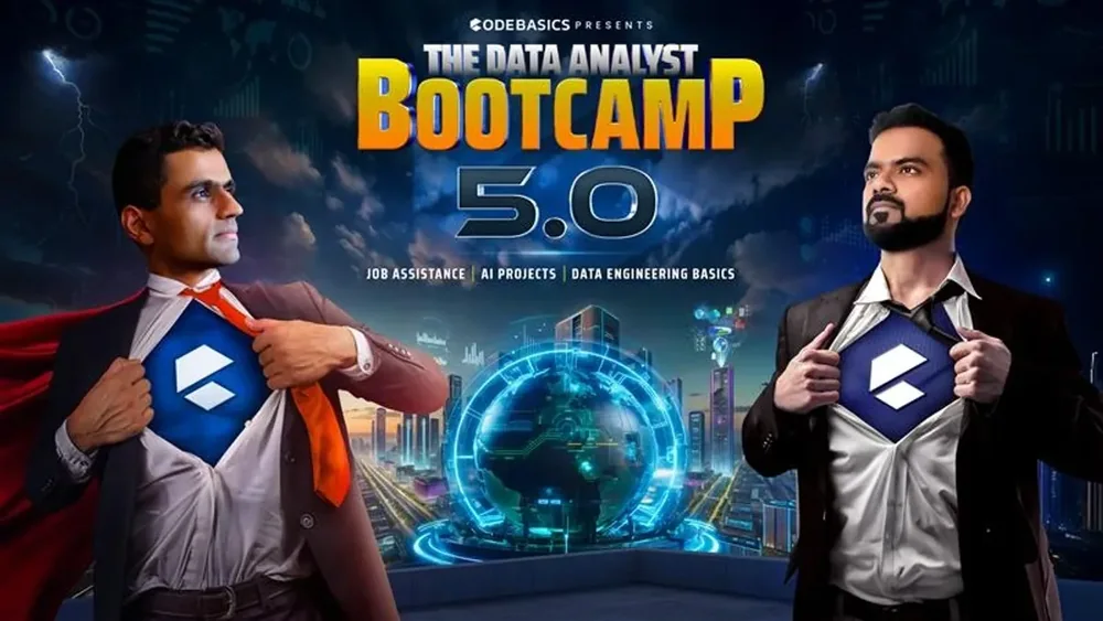 Data Analytics Bootcamp 5.0 by Codebasics